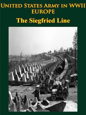 cover image of The Siegfried Line Campaign